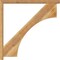 Ekena Millwork Westlake Block Rough Sawn Bracket w/ Offset Brace, Western Red Cedar, 4"W x 40"D x 40"H BKT0402X40X40WTL05RWR - alternate 2